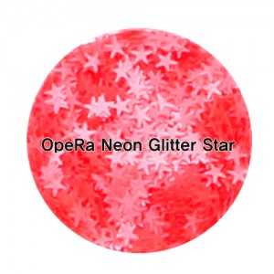 OpeRa 오페라 별 글리터_S24네온스칼렛_2.5㎜/네일아트손톱재료